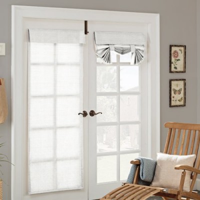 Parasol Key Largo Solid Semi-Sheer Indoor/Outdoor Single Curtain Panel   